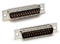 Image of 3M's Solder-Cup D Sub Plug and Socket, 8000 Series