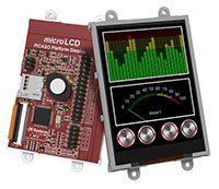 Image of 4D Systems' uLCD-32PTU Display Module