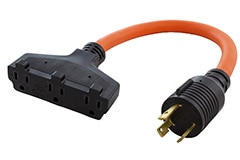 Image of AC Connectors AC WORKS® L530W515 Power Distribution Cords