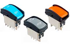 KH Series Power Rocker Switches - APEM Components