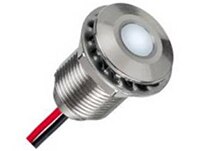 APEM 的 Q10 系列不鏽鋼 LED 指示燈圖片