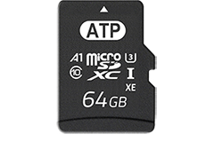Image of ATP Electronics Pseudo-SLC Industrial MicroSD/MicroSDHC/MicroSDXC Cards