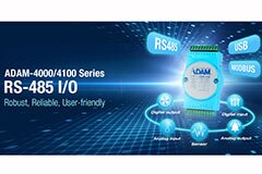 Image of Advantech's ADAM-4000/4100 RS-485 Serial Modbus Remote I/O Modules