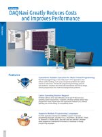 DAQNavi Greatly Reduces Costs and Improves Performance PDF