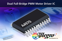 Image of Allegro MicroSystems' A4970 Motor Driver IC