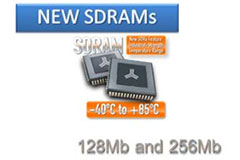 Image of Alliance Memory's AS4C8M16S-7BCN and AS4C16M16S-7BCN CMOS SDRAMs