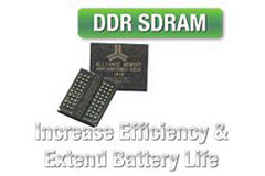 Image of Alliance Memory's High-Speed CMOS DDR1 SDRAMs