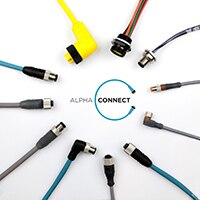Alpha Wire 的 Connect M8 电源线缆组件的图片