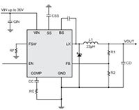 Image of Alpha and Omega AOZ128x EZBuck Simple Buck (Step-Down) Regulators (click to enlarge)