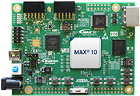 Altera MAX® 10 FPGA 10M50 評估套件的圖片