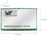 Image of Amber Wireless a Division of Wurth Electronics’ AMB8426