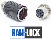 Image of Amphenol Aerospace's 2M Ram-Lock Push-Pull Connector Series