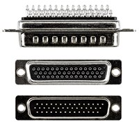 Image des connecteurs D-subminiatures, à densité standard et haute densité, avec coupelle à souder d'Amphenol Cables on Demand