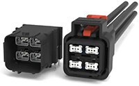 Amphenol 的 NETBridge+® 汽車乙太網路連接器系統的圖片