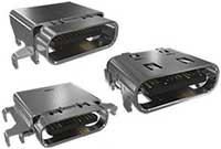 Image of Amphenol's USB 4 Type C Connector