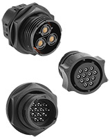 Bild der Steckverbinder der APC-Serie von Amphenol Industrial