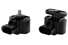 Image of Amphenol Piher's HRPS Series Magnetic Rotary Position Sensors with Integrated Connector