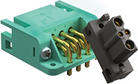 Abbildung: Strom- und Signalsteckverbinder Dragonfly von Amphenol Positronic mit hoher Dichte
