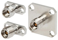 Image of Amphenol SV Microwave's Field Replaceable Panel Mount Connectors