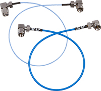 Image of Amphenol SV Microwave's High Performance 2.92 mm Right Angle Cable Assemblies