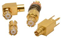 Amphenol SV Microwave 的 SMP、SMPM 和 SMPS 連接器圖片