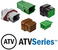 Image of Amphenol Sine Systems' ATV Series™ 18-Position Heavy Duty Connectors