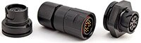 Amphenol Sine Systems 的 signalmate® C091 Q (M16 尺寸) 快速鎖定連接器的圖片