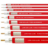 Amphenol Times Microwave Systems LMR LLPX 난연성 케이블 이미지