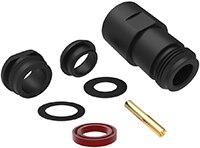 Image of Amphenol RF's Black Plated RF Connectors and Adapters