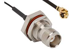 TNC/RP-TNC to Ultraminiature Cable Assemblies - Amphenol RF