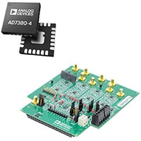 Analog Devices 的 AD738x-4 系列模数转换器 (ADC) 图片