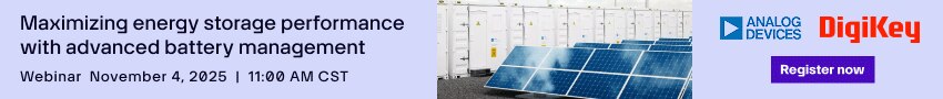 Image of Analog Devices Power Future Maximizing Energy Webinar