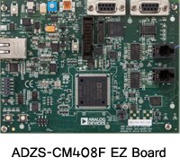 Analog Devices 的 ADSP-CM40xF 開發板圖片
