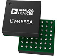 Image du régulateur µModule CC/CC quadruple sortie LTM4668 d'Analog Devices