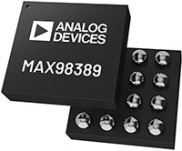 Image of Analog Devices' MAX98388/MAX98389 Mono Digital Input Amplifiers