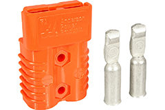 thumbnail interactive-video image 1 of Anderson SB175 Power Connectors - 2-Pole 175A Quick Disconnect (Grey, #4 SWG) 1 of 2