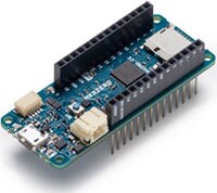 Image of Arduino's MKRZero with Headers