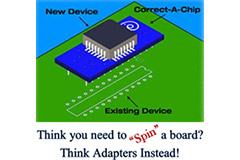 Image of Aries Electronics' Correct-A-Chip® Adapters