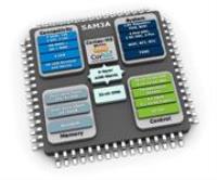Image of Atmel's SAM3A Flash MCU