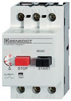 B&J USA 的 MU25 系列手動馬達啟動器的圖片