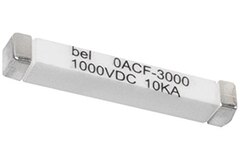 Image of Bel Fuse's 0ACF Series High-Voltage 1 kV DC SMT Fuse