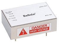 Image of Bellnix’s PHV Series 500 V to 2000 V High-Voltage DC/DC Power Supplies