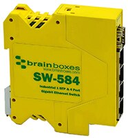 Image of Brainboxes SW-584 SFP Industrial Network Switch