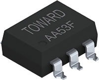 Abbildung: Industrielle 3.300-V-Opto-Mosfet-Relais AA53F (Serie 53) von Bright Toward