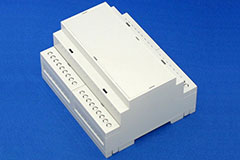 Image of Bud Industries' DMB Series DIN Rail Mount Multi-Board Boxes