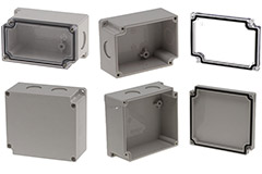 Image of Bud Industries PNB Series IP67 ABS Enclosure