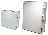 Image of BUD Industries PTR Series Hinged Plastic Enclosures