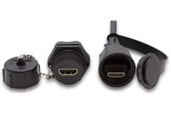 Image of Bulgin 30 Series Waterproof HDMI Circular Data Connector