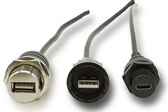 Image of Bulgin Buccaneer® 20 Series Waterproof USB Circular Data Connector