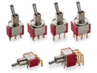 Image of C&K MIL-S-83731 Toggle Switches